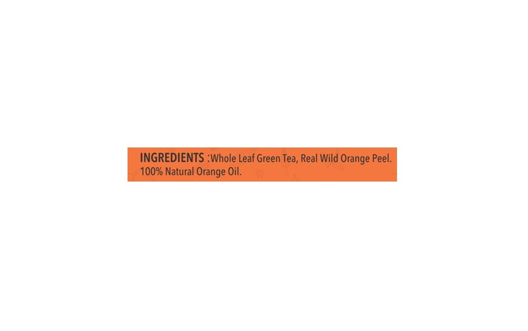 Cambridge Tea party Whole Green Tea & Orange    Pack  20 pcs